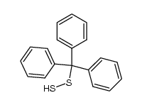 triphenylmethane hydrodisulfide结构式