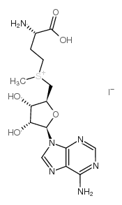 S-腺苷基-L-蛋氨碘盐结构式