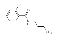 N-丁基-2-溴苯甲酰胺结构式