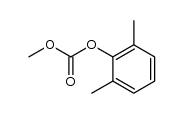 Carbonic acid methyl 2,6-xylyl ester结构式