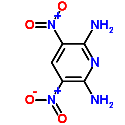2,6-二氨基-3,5-二硝基吡啶结构式