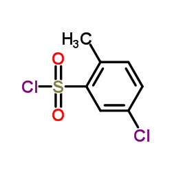5-氯-2-甲基苯磺酰氯结构式
