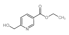6-(羟基甲基)烟酸乙酯结构式