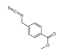 Methyl 4-(isothiocyanatomethyl)benzoate结构式