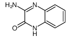 3-AMINO-QUINOXALINE-2-OL结构式