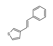 3-styryl-thiophene结构式