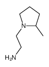 2-(2-methylpyrrolidin-1-yl)ethanamine结构式
