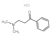 3-(二甲氨基)苯丙酮盐酸盐结构式
