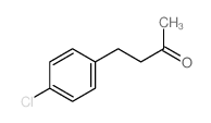 4-(4-氯苯基)-2-丁酮结构式