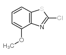 2-氯-4-甲氧基苯并噻唑结构式