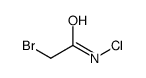 2-bromo-N-chloroacetamide结构式