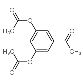 3,5-二乙酰氧基苯乙酮结构式