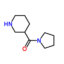 3-哌啶基(1-吡咯烷)甲酮结构式