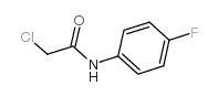 2-氯-4'-氟乙酰苯胺结构式