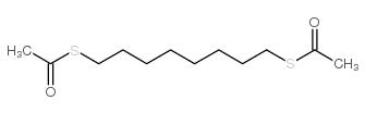 1,8-辛二硫醇二乙酸酯结构式