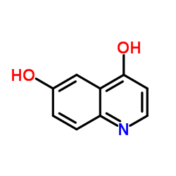 6-羟基-1H-喹啉-4-酮结构式