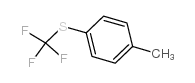 4-(三氟甲基硫代)甲苯结构式