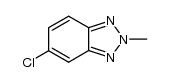 5-chloro-2-methylbenzotriazole结构式