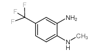 N~1~-甲基-4-(三氟甲基)苯-1,2-二胺结构式