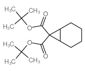 Bicyclo[4.1.0]heptane-7,7-dicarboxylicacid, 7,7-bis(1,1-dimethylethyl) ester结构式
