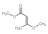 methyl 3-methoxy-2-butenoate结构式