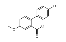 8-O-甲基尿石素A结构式