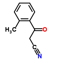 3-(2-甲基苯基)-3-氧丙腈结构式