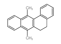 5,6-DIHYDRO-7,12-DIMETHYLBENZ(a)-ANTHRACENE结构式