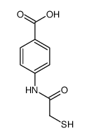 4-[(2-sulfanylacetyl)amino]benzoic acid结构式