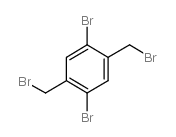 1,4-二溴-2,5-双(溴甲基)苯结构式