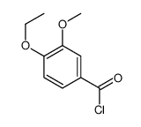 4-ethoxy-3-methoxybenzoyl chloride结构式
