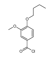 4-Butoxy-3-methoxybenzoyl chloride结构式