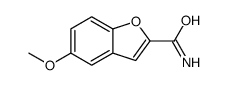 5-Methoxybenzofuran-2-carboxamide结构式