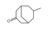 7-endo-methyl-3-one-bicyclo[3.3.1]nonane结构式