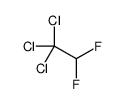 Ethane, 1,1,1-trichloro-2,2-difluoro-结构式