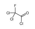 2,2-dichloro-2-fluoroacetyl chloride结构式