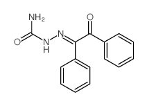 [(2-oxo-1,2-diphenyl-ethylidene)amino]urea结构式