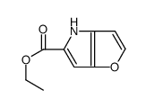 4H-呋喃并[3,2-b]吡咯-5-羧酸乙酯结构式