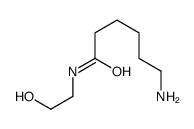 6-amino-N-(2-hydroxyethyl)hexanamide结构式