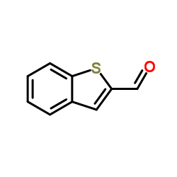 1-苯并噻酚-2-羧醛结构式