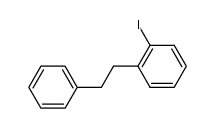 1-(2-iodophenyl)-2-phenylethane结构式