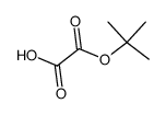 oxalic acid mono-tert-butyl ester结构式