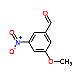 3-甲氧基-4-硝基苯甲醛结构式