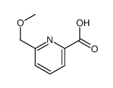 6-(甲氧基甲基)吡啶-2-羧酸结构式