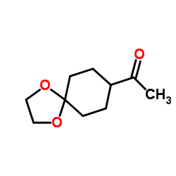 1-(1,4-Dioxaspiro[4.5]dec-8-yl)ethanone结构式
