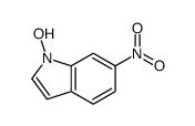 1-hydroxy-6-nitroindole结构式