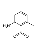Benzenamine,3,5-dimethyl-2-nitro-结构式