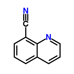 8-喹啉甲腈结构式