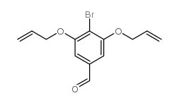 3,5-BIS-(ALLYLOXY)-4-BROMOBENZALDEHYDE结构式
