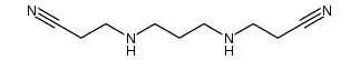 N1,N3-bis(2-cyanoethyl)propane-1,3-diamine结构式